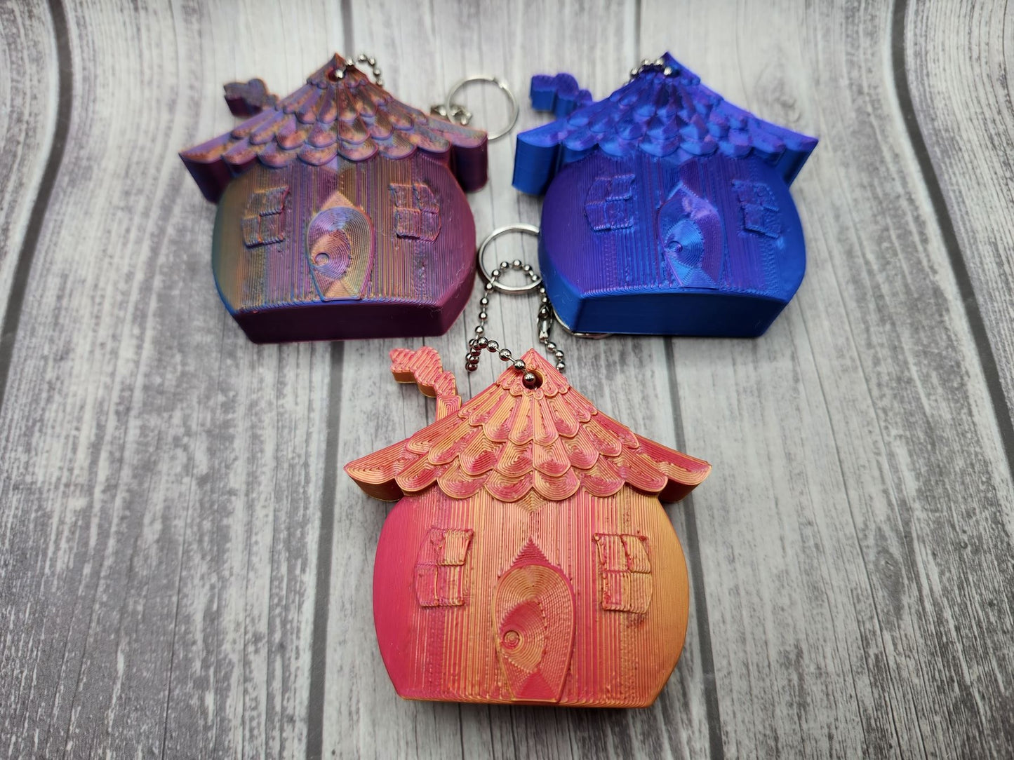 Cottage Keys Keychain
