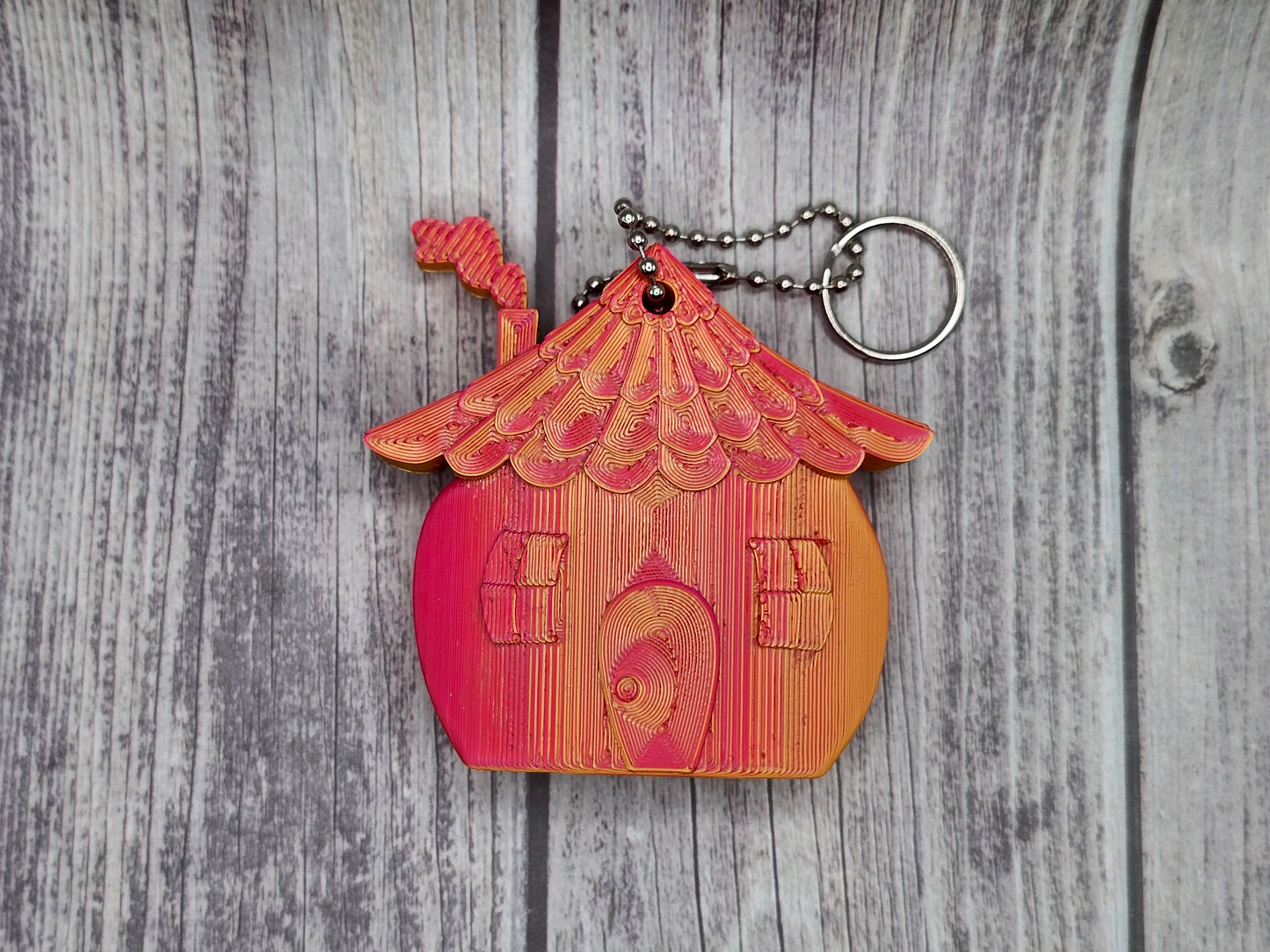 Cottage Keys Keychain