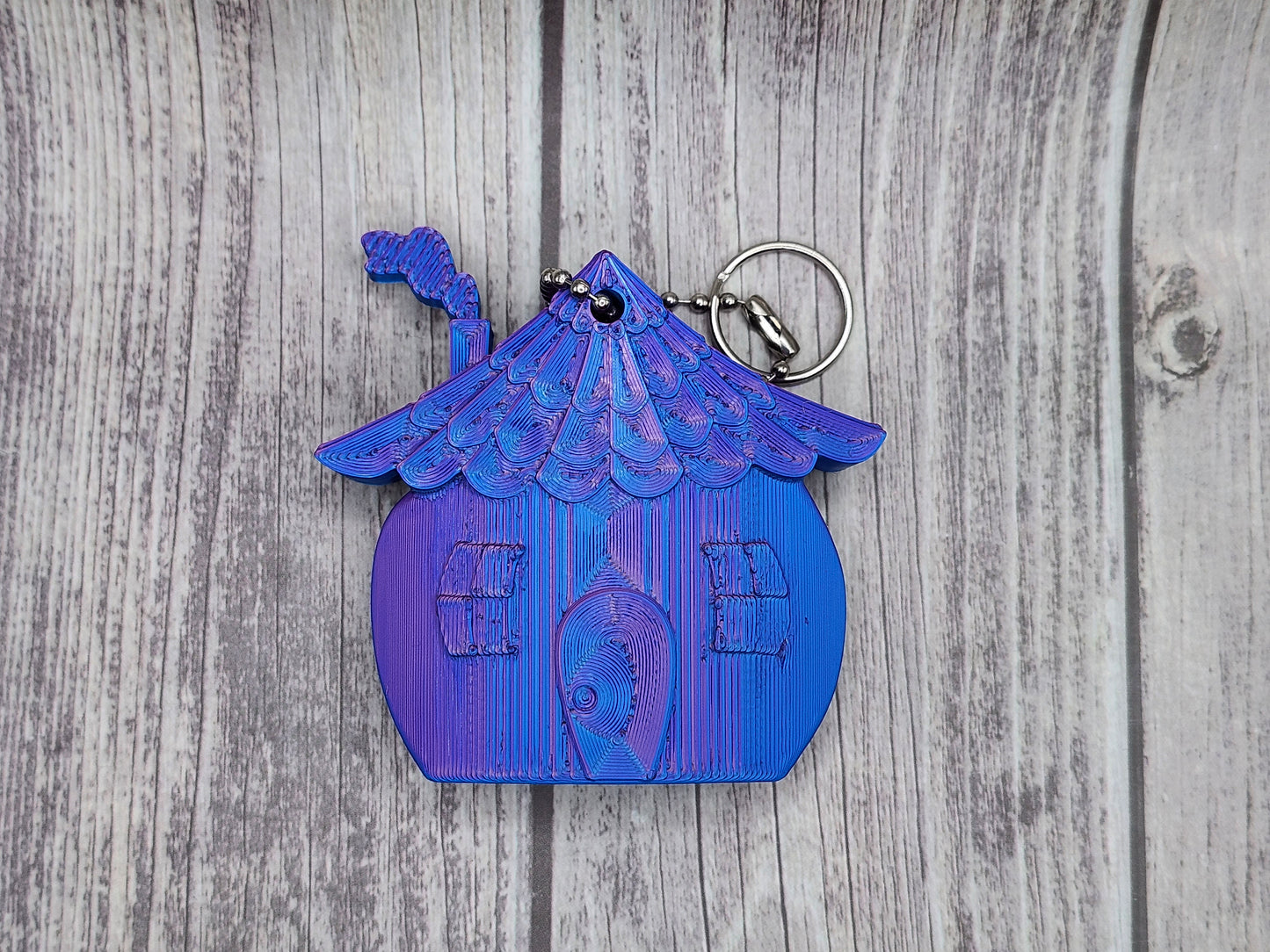 Cottage Keys Keychain