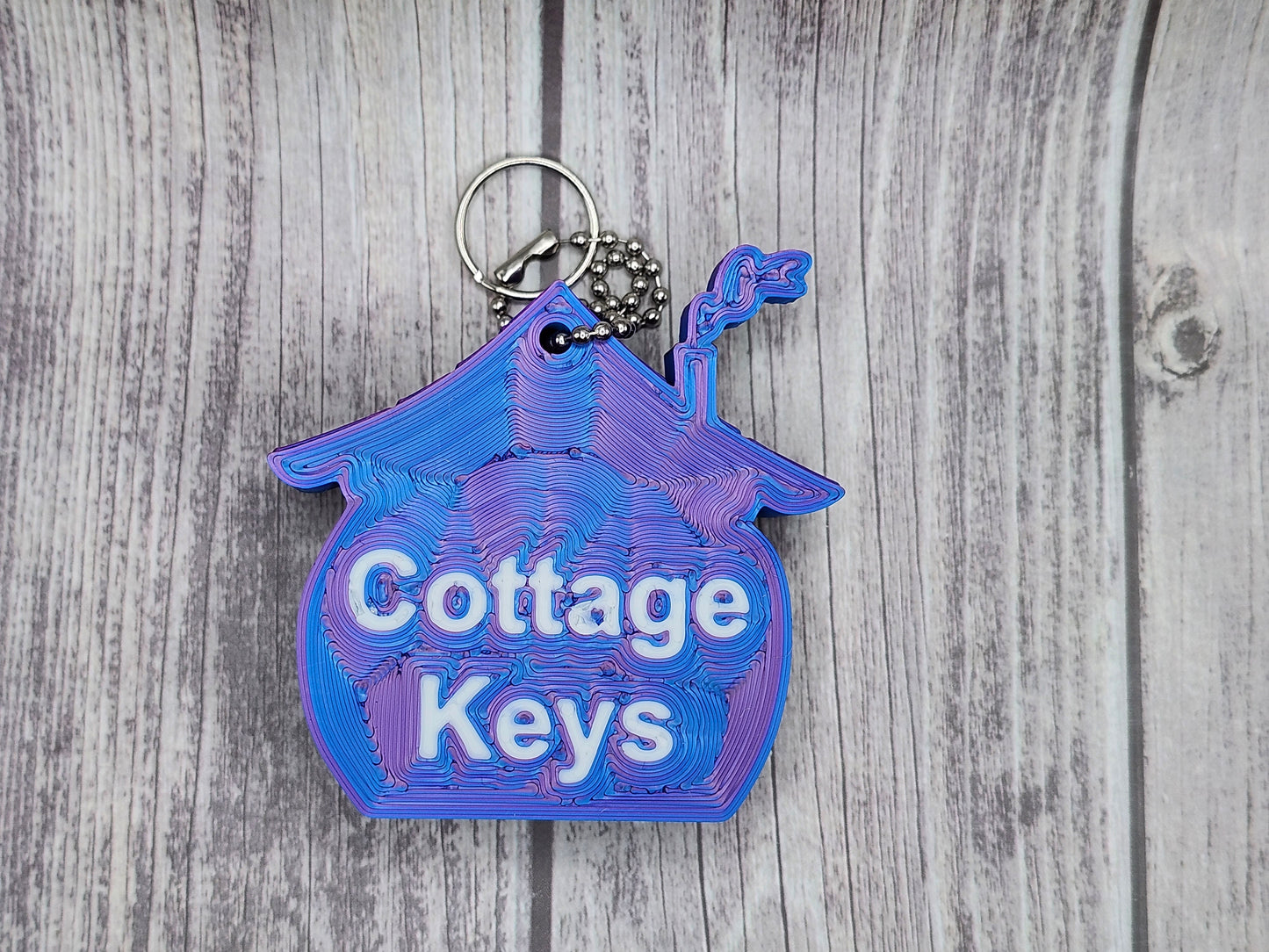 Cottage Keys Keychain