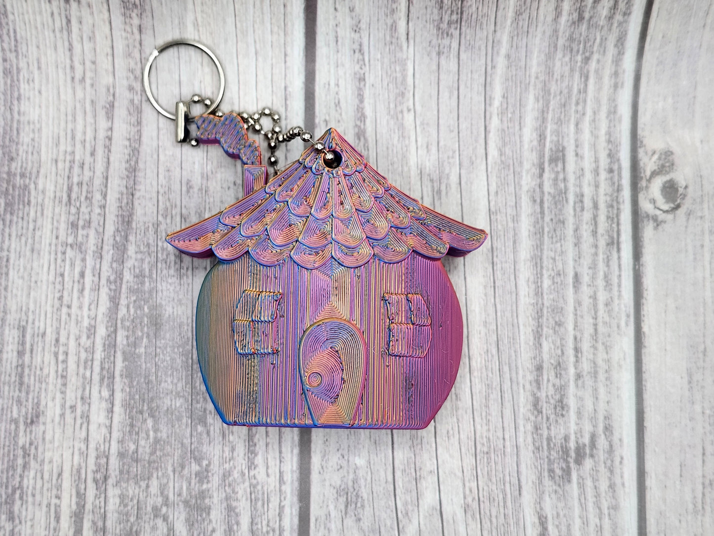 Cottage Keys Keychain