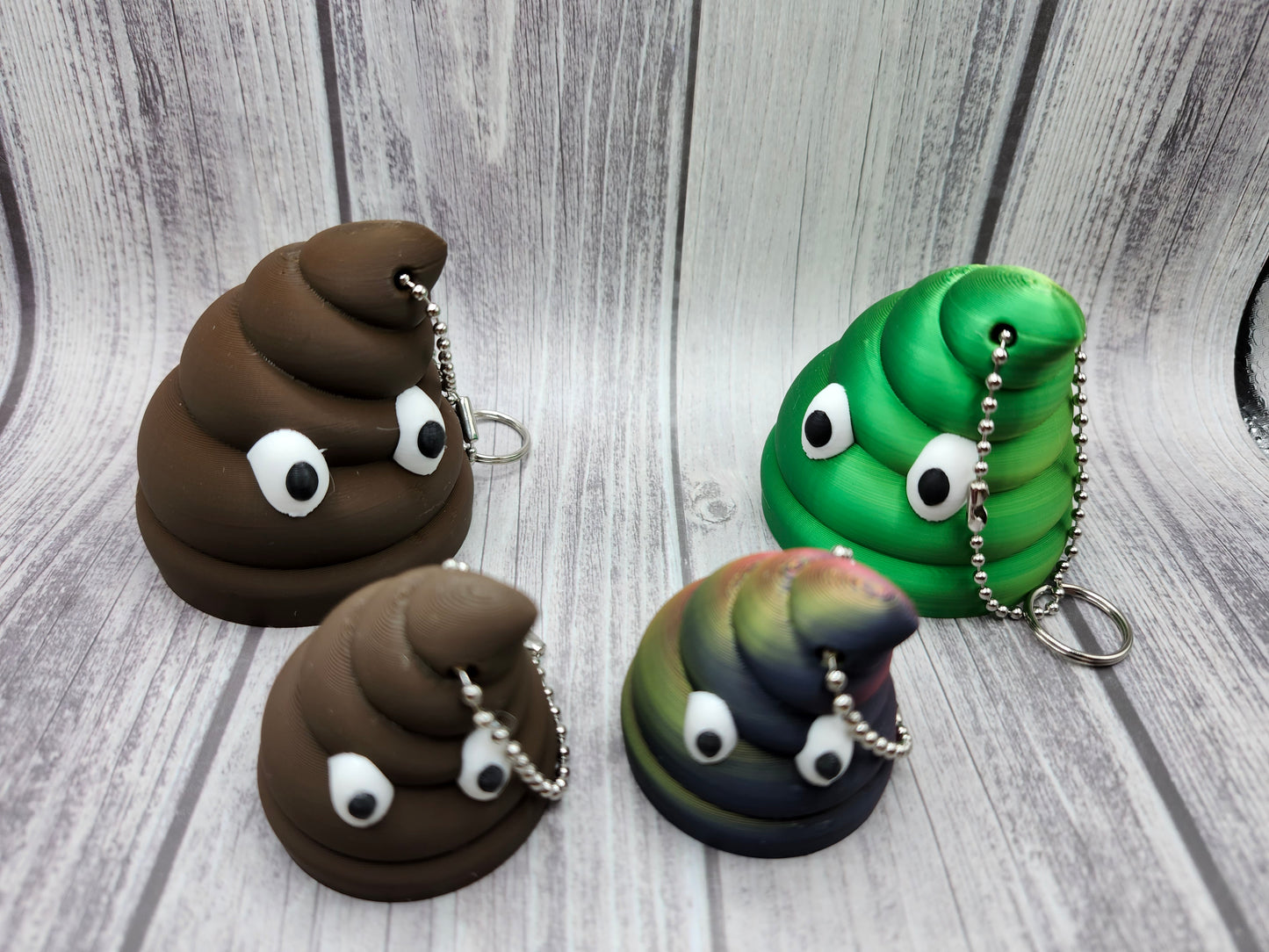 Whimsical Poop Emoji Floaties